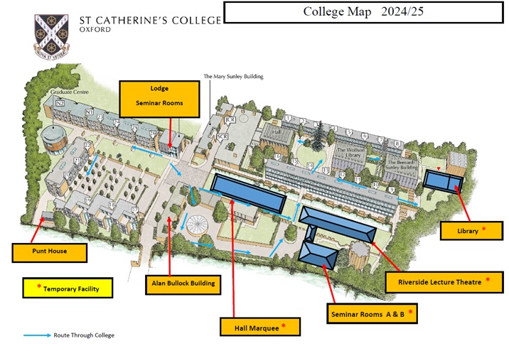 Event layout diagram